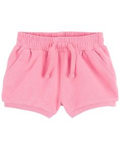 Crafted in soft cotton, these easy on shorts are perfect for your active girl. Reborn Clothes, Active Girl, Baby Girl Shorts, French Terry Shorts, Pajama Dress, Activewear Sets, Carters Baby, Baby Shorts, Cool Graphic Tees