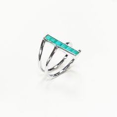 ⭐ Discount ⭐ from 2 items = FREE Shipping + 20%OFF from 3 items = FREE Shipping + 30%OFF Simple and Chic in Design, this Sterling Silver Bypass  Ring is set with Turquoise.  All my stones are hand selected for best quality assurance, then precisely sawed and shaped into the desired geometry. The stones are then delicately grinned, sanded and hand polished to make sure each ring has the perfect aesthetic. ► DIMENSIONS : ◆ Ring Band : 6 mm wide. ◆ silver weight: 2.5 gr. ► PRODUCTION METHOD:  💓 Ha Minimalist Turquoise Open Ring Jewelry, Minimalist Blue Turquoise Open Ring, Turquoise Stone Jewelry, Minimalist Flat, Perfect Aesthetic, Flat Stone, Stones Jewelry, Bypass Ring, Black Onyx Stone