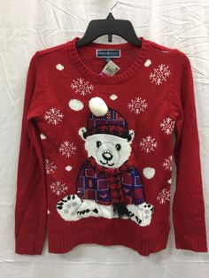 Karen Scott Patchwork Bear Sweater Red PS Karen Scott Red PS NOTE: IMAGE IS OF SIZE PXS Karen Scott Patchwork Bear Sweater Red PS Karen Scott Patchwork Bear Sweater Red PS Karen Scott Red PS NOTE: IMAGE IS OF SIZE PXS Karen Scott Patchwork Bear Sweater Red PS Shipping Shipped within 1 Business Day. All orders are processed and shipped out within 1 Business Day. All orders recevied on Saturday and Sunday will be shipped out Monday. Returns 30 Day Return Policy on most items. Unless otherwise note Patchwork Bear, Seminole Patchwork, Bear Sweater, Patchwork Skirt, Karen Scott, Red Sweaters, Bright Red, Christmas Sweaters, Fragrance