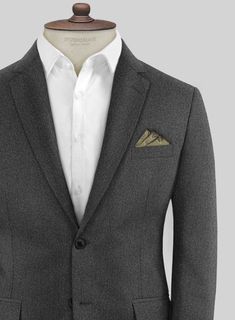 Cherish the precious fashion moments with a classic flare by donning our Caccioppoli Yorge Iron Gray Wool Suit. Besides, it is crafted from pure wool fabric that presents a snug, warm feel and tenacious essence to bring a toasty vibe with a solid pattern over a gray hue. Ensure sumptuous liberty with a skillfully tailored suit that takes a bold signature style with versatile warmness, so invest in this plush piece that is ideal for wrapping up on the coldest days. 
 
 Look Includes   Caccioppoli Red Tuxedo, Herringbone Tweed Jacket, Grey Wool Suit, Herringbone Suit, Tweed Pants, Black Herringbone, Tailored Suit, Fashion Moments, Linen Suits