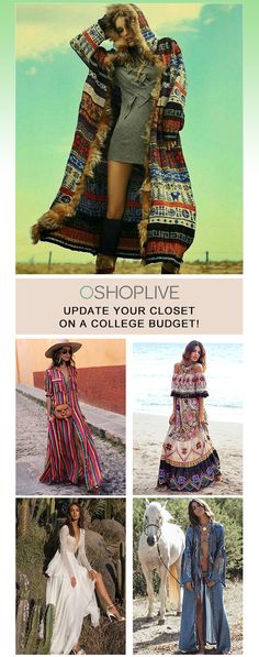 Spring Break Outfits Prepared? Explore more spring outfit ideas here. Hyung Tae Kim, Spring Break Outfit, Boho Clothes, Spring Outfit Ideas, Spring Sale, Bohemian Clothes, Kimonos, Spring Break