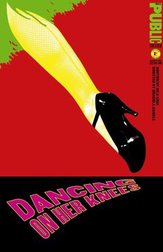 the poster for dancing on her knees shows a woman's legs in high heels