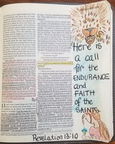 Here is a call for the ENDURANCE and FAITH of the SAINTS. Revelation 13:10 Jesus Today