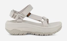 Hurricane XLT2 Ampsole Sandal Functional White Sport Sandals For Outdoor, White Functional Outdoor Sandals, Nylon Sport Sandals With Removable Insole For Streetwear, Cushioned Nylon Sport Sandals For Streetwear, Nylon Sport Sandals With Cushioned Footbed For Streetwear, Functional Synthetic Sport Sandals For Spring, Nylon Sandals For Summer Streetwear, Summer Streetwear Nylon Sandals, Sporty Nylon Sport Sandals For Streetwear