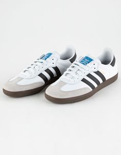 ADIDAS Samba ADV Shoes - WHITE | Tillys White Addidas, Street Skater, Wwe T Shirts, Flannel Sweatshirt, Lug Sole Boots, Swag Shoes, Silver Shoes, Slipper Shoes, Sweaters And Jeans