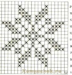 the cross stitch pattern is shown in black and white