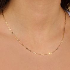 Your boyfriend denim just found its match. It’s handcrafted in 14k solid gold. Raw, loose, and bold. Add a charm, layer it up or wear it solo. This stunning chain is sure to make a huge fashion statement. Adjustable up to 18" chain 14K Solid Gold Link Length: 6.5 mm. Width: 1.7 mm Clasp: Lobster Boyfriend Denim, Solid Gold Chains, Gold Gifts, Gold Link, Link Chain Necklace, Charm Rings, Your Boyfriend, Birthstone Necklace, Chain Link Necklace