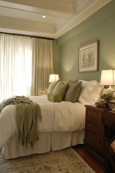 Master Bedrooms Decor Sage Green Bedrooms Decor