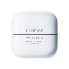 Laneige Water Bank Blue Hyaluronic Gel Moisturizer  Volume : 1.7 fl.oz / 50mL Skin type : Combination to Oily skin Soothes skin with lightweight hydration and control oil-moisture balance for oily skin Balancing Barrier Cream That finds the oil-moisture balance and soothes skin with refreshing hydration 48hr moisturizing Refreshing gel formula with Cooling Capsules A MILD FORMULA Safe enough for sensitive skin ----------------------------------------------------------------------- * Shipping You