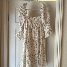 Ever Worn Brand New Has A Stretch To It Cottagecore Mini Dress For Spring Day Out, Pretty Fits, Fantasy Closet, Boutique Dress, Current Styles, Boutique Dresses, Style Me, Color White, Cute Outfits