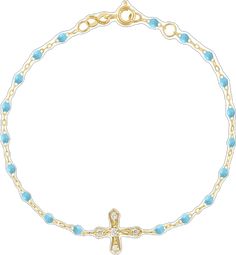 Gigi Clozeau - Classic Cross Vintage Diamond Turquoise bracelet, Yellow Gold, 6.7 Elegant Turquoise Cross Jewelry, Vintage Diamond, Turquoise Bracelet, Rocker, Gold Diamond, How To Find Out, Yellow Gold, Turquoise, Collage