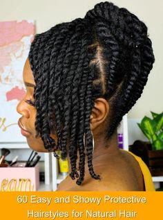 Dope Braided Hairstyles, Layered Twists, Protective Updo, Protective Styles For Natural Hair, Styles For Natural Hair, Layered Bangs, Hairstyles For Natural Hair, Natural Hair Wedding, Quick Braids