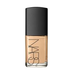 A sheer, buildable foundation with a natural-looking finish that hydrates and evens skin tone. Medium 1 - Medium with golden, peachy undertone. Radiant finish. FOUNDATION. Foundation Nars, Nars Sheer Glow Foundation, Sheer Foundation, Dewy Foundation, Nars Sheer Glow, Olive Undertones, Glow Foundation, Olive Skin, Neutral Undertones