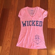 Disney Wicked Queen T-Shirt, Extra Small,14 Inch Chest, 23 Inches Long, New Without Tags, Pink Heather Color, No Flaws. Reposhing Too Small For Me. Queen Tshirt, Disney Tops, Teen Girls, Wicked, Colorful Shirts, Womens Tops, Tops & Tees, Queen, Tags