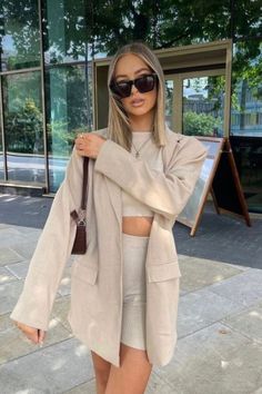 Beige Outfits, Nude Outfits, Beige Outfit, Blazer Beige, Neue Outfits, Looks Chic, Cute Summer Outfits, Professional Outfits