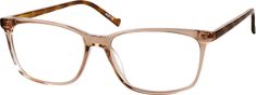 Rectangle Glasses Brown Eyeglasses For Women, Light Tortoise Glasses Frames, Rectangle Eyeglasses For Women, Brown Glasses Frames, Best Eyeglass Frames, Zenni Optical Glasses, Glasses For Round Faces, Brown Glasses, Womens Glasses Frames