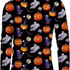 Ghost Ghosts Reaper Jackolantern Pumpkin Pumpkins Fabric Type 100% Polyester Care Instructions Machine Wash Closure Type Button Neck Style Collared Neck About This Item Machine Washable Halloween Theme: These Shirts Featured With All Over Halloween Pattern,Surper Cute Ghost, Pumpkin, Jack O' Lantern, Skeleton, Spider, Cobweb, Bat Etc.Great Dress Up For Halloween Party Or Activities. Detail: Halloween Pattern Print Allover, Long Sleeve, Spread Collar, Adjustable Cuffs, Trendy Vibrant Color,Do Not Black Shirt For Halloween Costume Party, Spooky Long Sleeve Shirt For Halloween, Black Horror Shirt For Halloween, Black Gothic Shirt For Fall, Black Long Sleeve Halloween Shirt, Gothic Long Sleeve Shirt For Halloween, Fitted Long Sleeve Halloween Shirt, Fitted Long Sleeve Shirt For Halloween, Casual Halloween Shirt For Costume Party