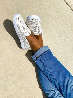 Another summering action-packed weekend comes to a cozy close. White Slip-on Sneakers With Perforations For Spring, White Breathable Slip-on Sneakers For Outdoor, Comfortable Perforated Slip-on Sneakers, White Slip-on Sneakers With Perforations, White Perforated Slip-on Sneakers, Leather Slip On Shoes, Leather Slip Ons, Classic White, White Leather