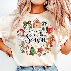 Merry Swiftmas Shirt, Cute Pink Christmas T-shirt, Candy Cane Sublimation, Christmas Bows, Santa Christmas, Christmas Tshirts, Tis The Season, Candy Cane, Gingerbread