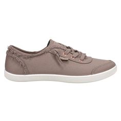 Effortless cute style and comfort combine in the BOBS from Skechers BOBS B Cute shoe. This casual sneaker features a soft canvas upper with frayed details and a cushioned Memory Foam insole. $30.95 Cute Shoe, Skechers Bobs, Casual Sneakers Women, Lace Up Sneakers, High Quality Shoes, Cute Style, Sportswear Women, Cute Shoes, Casual Sneakers