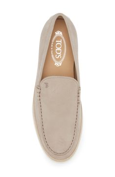 This casual slip-on sneaker is made in Italy from richly grained leather and set on a raffia-wrapped, pebbled-rubber sole. Leather upper and lining/rubber and textile sole Made in Italy Designer Shoes Sneaker Men, Designer Shoes, Slip On Sneaker, Rubber Sole, Leather Upper, In Italy, Slip On, Nordstrom, Italy