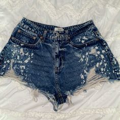 Never Worn Forever 21, High Waist, Color Blue, High Waisted, Womens Shorts, Women Shopping, Blue, Color