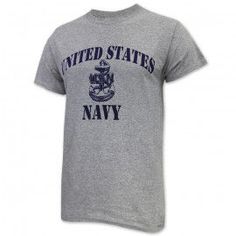 Official Navy Mens T-Shirts School Merch, Anchor Logo, Military Pride, Navy Anchor, Military Branches, Navy Man, United States Navy, U S Navy, Mens T Shirts