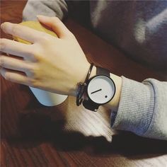 Minimalist Wrist Watch For Men, mens watch, gadgets, watch, Minimalist Style Fashion, Dot And Line, Minimal Watch, Minimalist Fashion Men, Batons Matte, Round Watch, Minimalist Watch, Watch Dial, Waterproof Watch