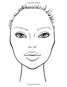 a woman's face is shown in black and white