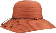 For the beach or around town  the CTR Summit Crushable straw hat is made of a soft polyester material that can be easily stashed away in a bag or pack until it's time to come out into the sun. Adjustable Lightweight Brown Bucket Hat, Packable Brown Beach Hat, Packable Brown Hat For The Beach, Casual Straw Hats Packable, Casual Straw Packable Hat, Casual Adjustable Woven Sun Hat, Decorative Trim, Rei Co-op, Wide Brimmed