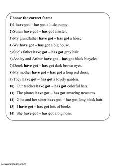 the worksheet for reading and writing in an english language, with two different words