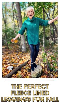 There’s nothing comfier than a pair of leggings, and now there’s nothing cozier, too! Spanx fleece-lined leggings are a game changer. Here’s a look at these fabulous leather leggings and why they are perfect for fall and winter. Comfy Legging Outfits, Affordable Winter Outfits, Leggings For Fall, Color Trends 2017, Fall Color Trend, Budget Outfits, How To Wear Leggings, Fleece Lined Leggings, Lined Leggings