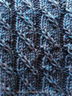 close up view of the crochet stitchs on this sweater