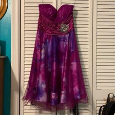 Layered Prom Dress, Half Dress, Xscape Dresses, Purple Shades, Wishlist 2024, Prom Dress Inspiration, Princess Dresses, Flirty Dresses, Dress Inspiration