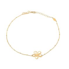 Gold Chain Choker | Dainty Choker Necklace with Flower | Choker Necklace | Delicate Choker | Satelli Elegant Flower Necklace With Beaded Chain, Elegant Adjustable Flower Necklace With Delicate Chain, Flower Shaped Choker With Flower Charm As Gift, Flower Charm Choker As A Gift, Floral Choker With Flower Charm As A Gift, Beaded Chain Necklace With Flower Pendant For Gifts, Flower Pendant Necklace With Beaded Chain For Gift, Flower Pendant Beaded Necklace For Gift, Elegant Flower Necklace With Beaded Chain As Gift