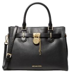 Leather Satchel, Interior Details, Timeless Elegance, Leather Bag, Zip Pockets, Satchel, Dust Bag, Michael Kors, Collage