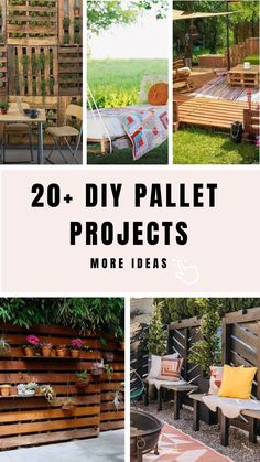 20 diy pallet projects that are easy to make and great for the outdoors