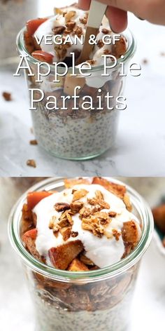 an image of apple pie parfait in a jar