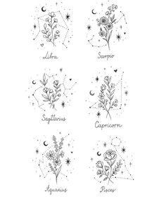 Pin by Dani on Tattoo/ Piercing Ideas Horoscope tattoos, Aquarius Magical Tattoo Ideas, Tattoo Ideas Astrology, Mama Tattoos, Mata Manga, Tato Flash, Astrology Tattoo, Horoscope Tattoos, Aquarius Tattoo, Capricorn Tattoo