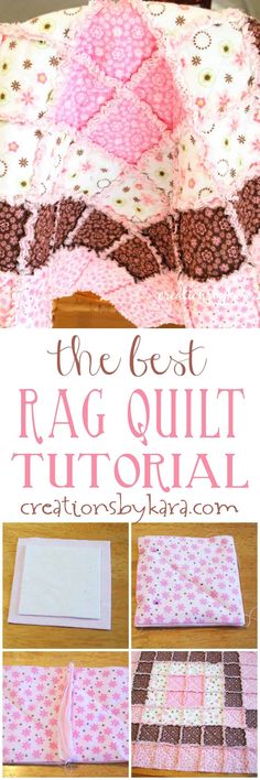 the best rag quilt pattern for beginners