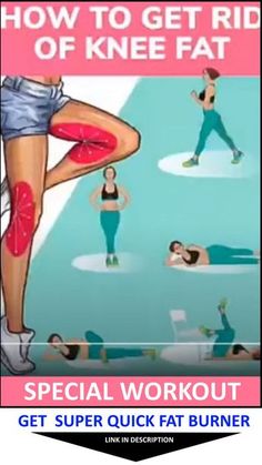 How To Slim Knees, Fatty Knees Get Rid Of, Knee Fat Exercises Get Rid Of, Flabby Legs How To Get Rid, Exercises For Fat Knees, Fat Knees How To Get Rid Of, Slim Knees Exercise, Knee Fat Workout Get Rid Of, How To Get Rid Of Knee Fat Fast