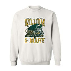 Officially Licensed Crewneck Sweatshirt for College of William & Mary. Your order will be printed & made to order in 3-7 business days once you have placed your order! Your new go to crewneck sweatshirt. This staple sweatshirt is soft and lightweight, with the right amount of stretch. It's comfortable and flattering for all. It's comfortable and flattering for all. • 50% airlume combed and ringspun cotton and 50% polyester • Heather Sport color is 60% combed and ring-spun cotton, 40% polyester • William And Mary College, College Prints, William & Mary, Greek House, William And Mary, Greek Clothing, White Sweatshirt, Christmas List, Trendy Outfits