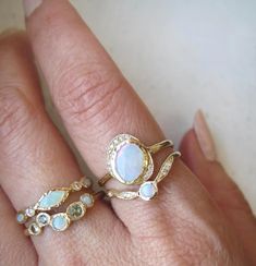 Lookout Point Opal Ring – Misa Jewelry Misa Jewelry, Black Diamond Earrings, April Birthstone Jewelry, Wedding Anniversary Rings, Anniversary Gifts For Wife, Diamond Anniversary, Raw Diamond, Opal Ring, Brilliant Diamond