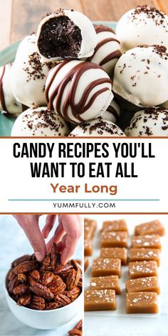 candy recipes you'll want to eat all year long