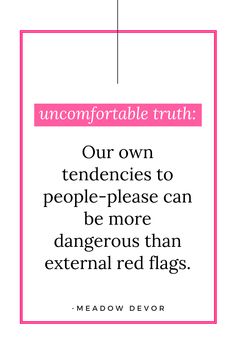 a pink frame with the words uncomfortableable truth on it