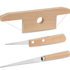 PRICES MAY VARY. Items Sent to You: you will receive 3 pieces of clay sculpting tools, namely 1 piece of wire cutter, measuring about 14.6 x 4.5 cm/ 5.75 x 1.77 inches and 2 pieces of wooden handle fettling knives, respectively 16 cm/ 6.3 inches and 21 cm/ 8.27 inches in length; A complete and considerate combination can meet your various crafts making requirements Reliable Material Selection: our pottery angle cutter is made of quality wood and steel wire, durable and firm, and the fine texture Clay Sculpting, Pottery Supplies, Pottery Clay, Pottery Tools, Craft Classes, Clay Tools, Sculpting Clay, Diy Supplies, Clay Projects