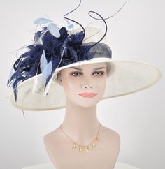 Church Kentucky Derby Hat Carriage Tea Party Wedding Wide Brim Woman's Royal Ascot Hat in Solid Sinamay Hat White W Navy Blue Powder Blue - Etsy Blue Flat Brim Sun Hat For Kentucky Derby, Blue Panama Hat For Kentucky Derby, Blue Sun Hat With Curved Brim For Kentucky Derby, Blue Sun Hat For Kentucky Derby With Curved Brim, Blue Curved Brim Hat For Church, Kentucky Derby Blue Sun Hat With Curved Brim, Blue Flat Brim Panama Hat For Kentucky Derby, Blue Wide Brim Straw Hat For Kentucky Derby, Blue Hat With Curved Brim For Royal Ascot