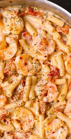 Creamy Shrimp Pasta Baked Shrimp Recipes, Creamy Shrimp, Shrimp Recipes Healthy, Shrimp Recipes Easy, Shrimp Pasta Recipes