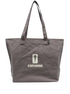 Rick Owens DRKSHDW logo-print Canvas Tote Bag - Farfetch