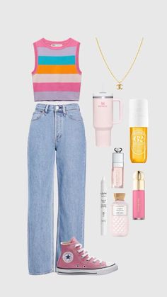 Preppy Ootd, Cute Middle School Outfits, Wallpaper Vibes, Simple Outfits For School, Day Day, Estilo Hippie, Beauty Wallpaper